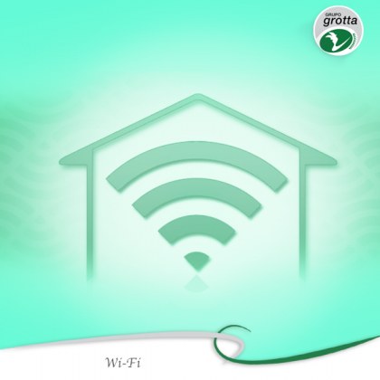 Wi-Fi gratuita nas áreas comuns dos empreendimentos Grotta