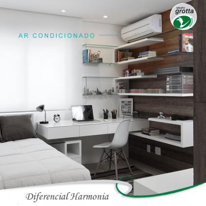 Residencial Harmonia: ar condicionado quando necessário